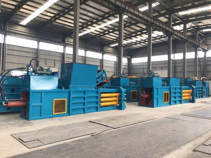 horizontal baler machine factory