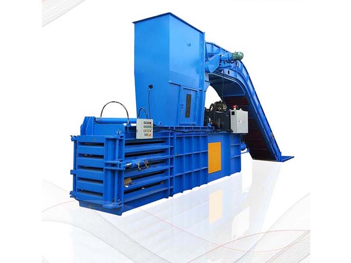 horizontal baling machine