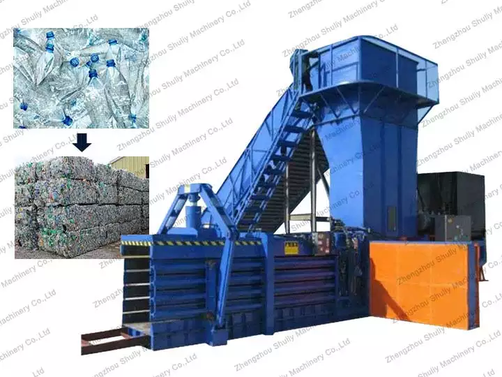 plastic bottle baler